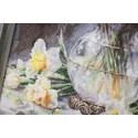 Stickpackung "Die Zärtlichkeit der Narzissen" 34,7 x 44,8 cm S/LTS087