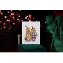Cross stitch kit "Clown Bears" 24.3 x 29.3 cm S/VK097