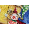 Cross stitch kit "Clown Bears" 24.3 x 29.3 cm S/VK097