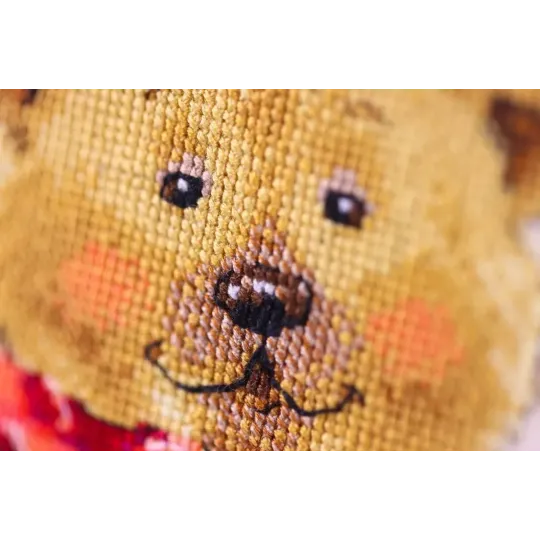 Kreuzstich-Set "Clownbären" 24,3 x 29,3 cm S/VK097