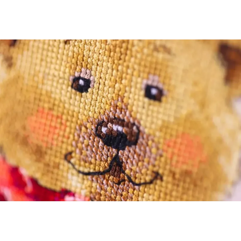 Набор для вышивания крестиком "Медведи клоуны" 24,3 x 29,3 см S/VK097