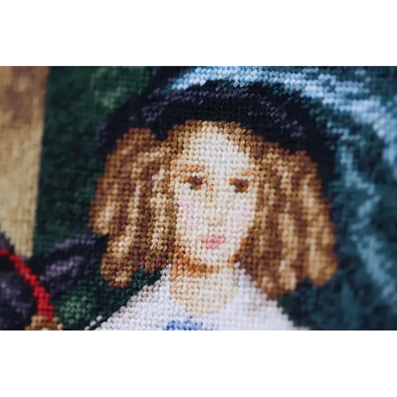 Cross stitch kit "Rider" 24.5 x 32.5 cm S/KR006