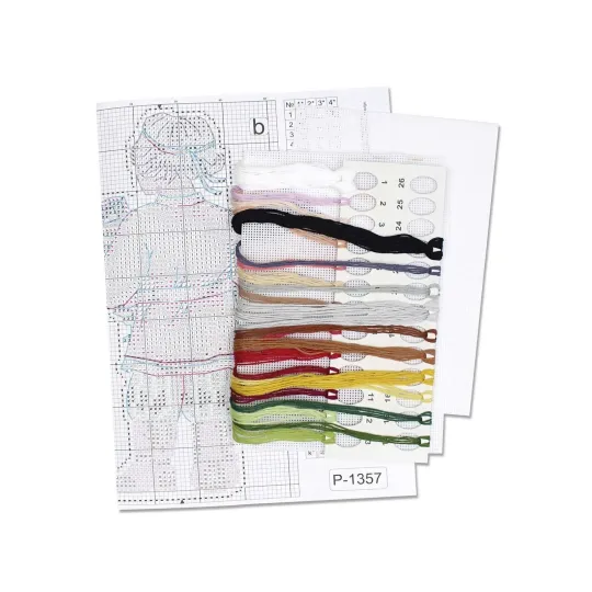 Kreuzstich-Set "Festlicher Samowar" 17*9 cm SR-1357