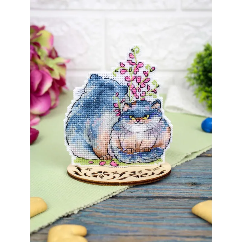 Siuvinėjimo kryželiu rinkinys "Saldus pora" 11*9 cm SR-1352