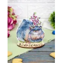 Siuvinėjimo kryželiu rinkinys "Saldus pora" 11*9 cm SR-1352