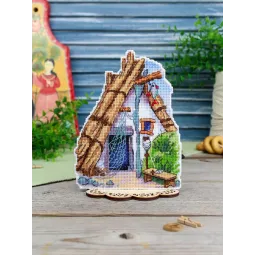 Cross stitch kit "Fairytale hut" 16*13 cm SR-1333