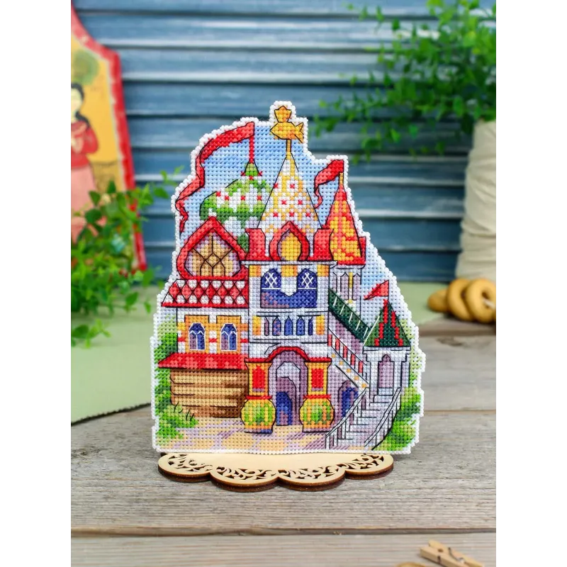 Cross stitch kit "Fairytale hut" 16*13 cm SR-1333