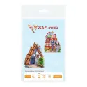 Cross stitch kit "Fairytale hut" 16*13 cm SR-1333
