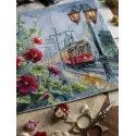 Siuvinėjimo rinkinys "Rytinė tramvajus" 24,5 x 27 cm SANU-11
