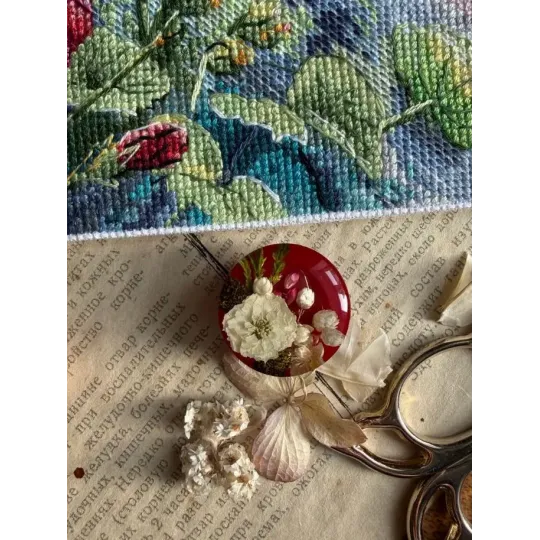 Cross stitch kit "Morning tram" SANU-11