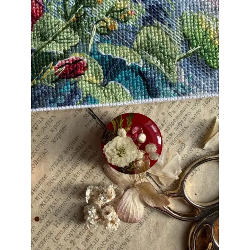 Kreuzstich-Set "Morgenstraßenbahn" 24,5 x 27 cm SANU-11