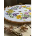 Cross stitch kit "Field wreath" SANP-77
