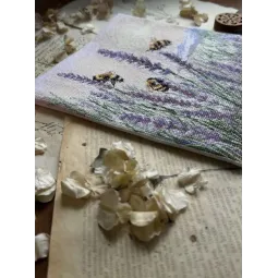 Kreuzstich-Set "Sommerlied" 18,5 x 18,5 cm SANL-27