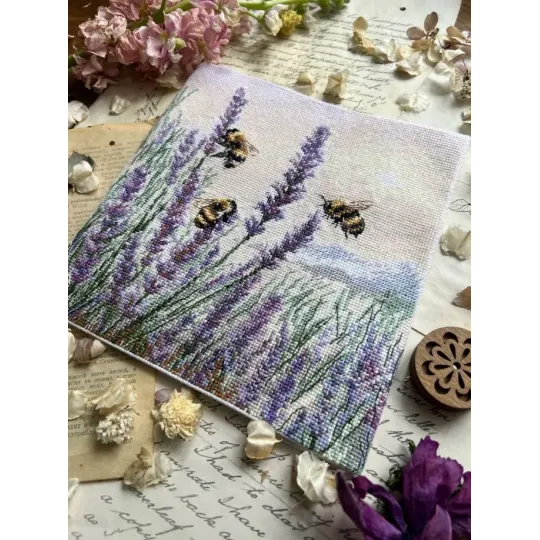 Cross stitch kit "Summer song" 18,5 х 18,5 cm SANL-27
