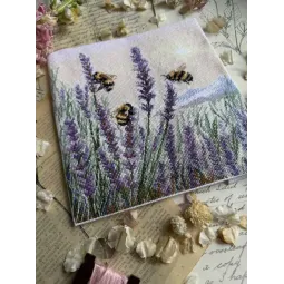 Набор для вышивания крестиком "Летняя песня" 18,5 х 18,5 см SANL-27