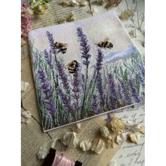Cross stitch kit "Summer song" 18,5 х 18,5 cm SANL-27