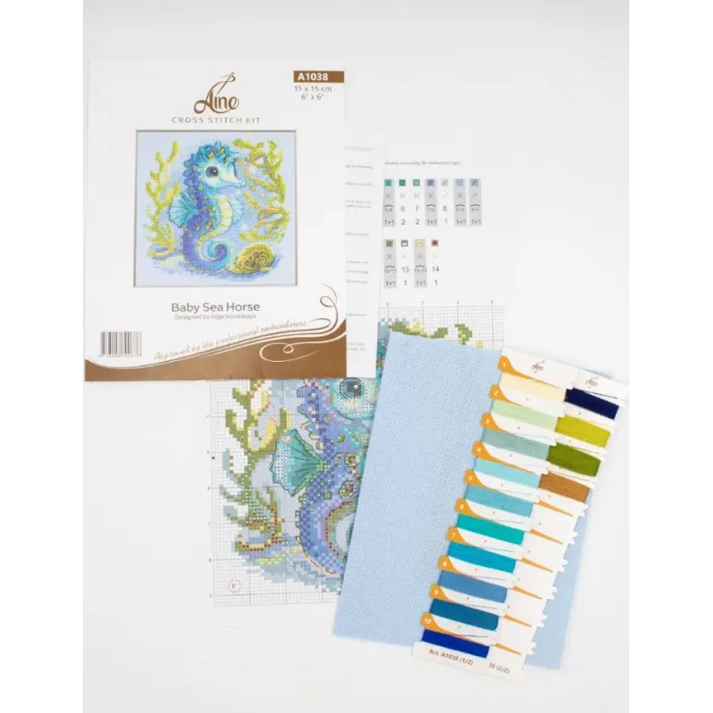 Baby Sea Horse 15x15 SRA1038