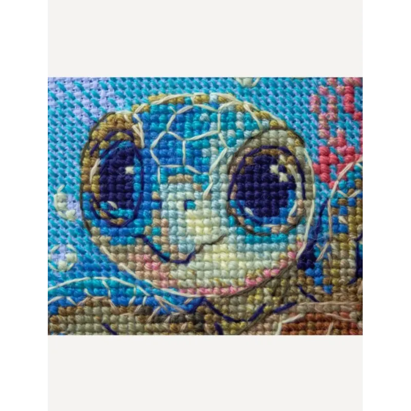 Cross Stitch Kit "Baby Sea Turtle" 15x15 SRA1037