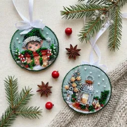 Decoration kit "Fairy-tale Elf" 13.2х6.6 cm AABT-068