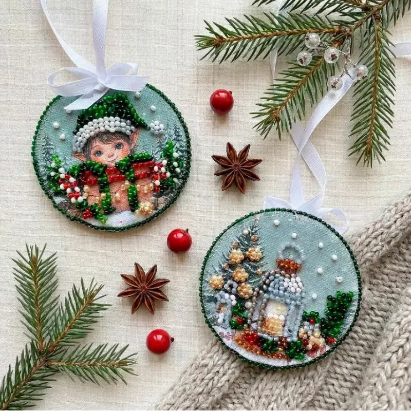 Decoration kit "Fairy-tale Elf" 13.2х6.6 cm AABT-068