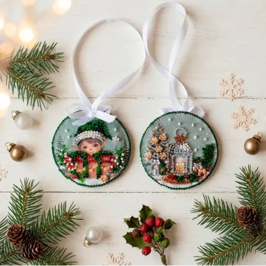 Decoration kit "Fairy-tale Elf" 13.2х6.6 cm AABT-068