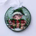 Dekorationsset "Märchen-Elfe" 13,2x6,6 cm AABT-068