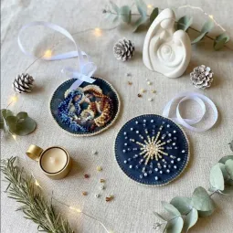 Dekorationsset "Heilige Nacht" 13.2х6.6 cm AABT-066