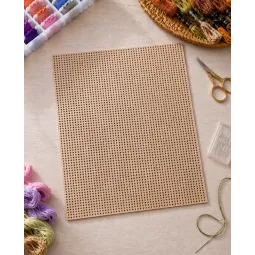 Perforated cardboard for embroidery 22 × 27 cm PERF-CB-1