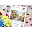 Cross Stitch Kit   Paris Flower Shop 48x35cm SBU5107