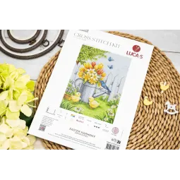 Cross Stitch Kit "Easter Harmony" 24 x 32 cm SBU5106