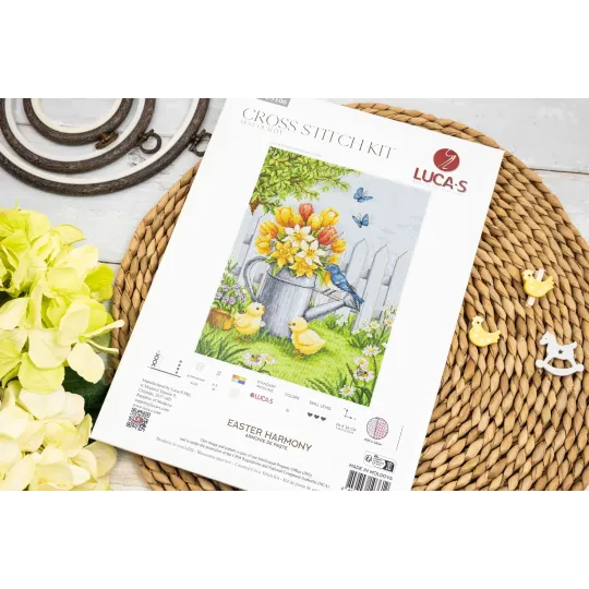 Cross Stitch Kit "Easter Harmony" 24 x 32 cm SBU5106