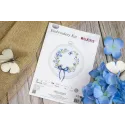 Cross Stitch Kit with Hoop Included "Spring Rebirth" 11x10 cm SBC108
