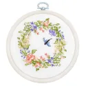 Kreuzstich-Set mit Rahmen "In der Harmonie des Frühlings" 11x10cm SBC107