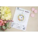 Cross Stitch Kit with Hoop Included "In the Harmony of Spring" 11x10cm SBC107
