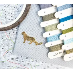 Набор для вышивки крестом "Звездные мечты" 37 x 27 см SLETIL9984