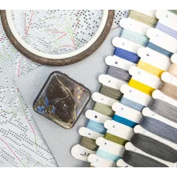 Kreuzstich-Set "Sternenträume" 37 x 27 cm SLETIL9984