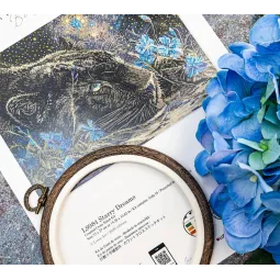 Kreuzstich-Set "Sternenträume" 37 x 27 cm SLETIL9984