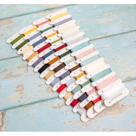 Набор для вышивания крестиком "Лондонская зима" 19x27 см SLETIL9983