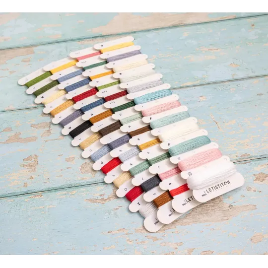 Cross stitch kit "London Winter" 19x27 cm SLETIL9983