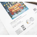 Cross stitch kit "London Christmas" 19 x 27 cm SLETIL9982