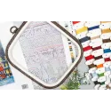 Cross stitch kit "London Christmas" 19 x 27 cm SLETIL9982