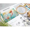 Cross stitch kit "Mermaid Dreams" 36 x 27 cm SLETIL9981