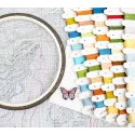 Cross stitch kit "Mermaid Dreams" 36 x 27 cm SLETIL9981