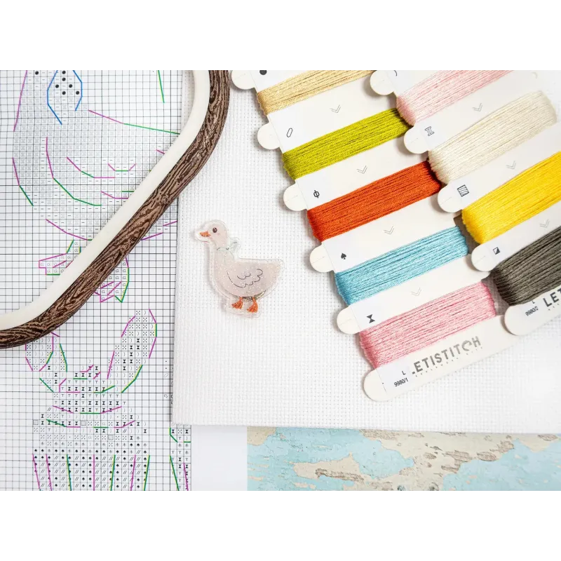 Набор для вышивания крестиком "Пасхальный узор" 40 x 19 см SLETIL9980