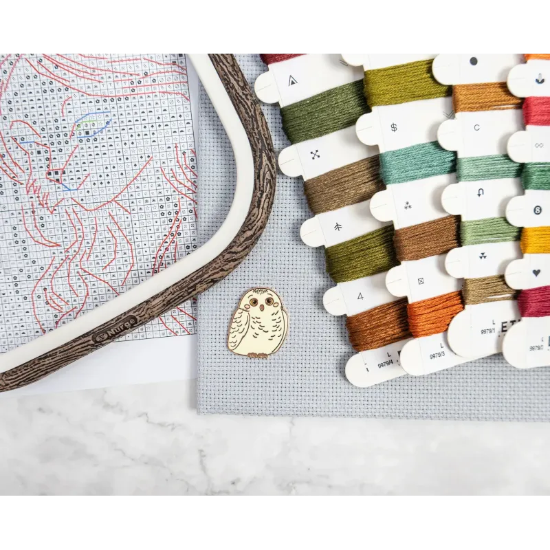 Набор для вышивания крестиком "Заколдованный лес" 43 x 29 см SLETIL9979