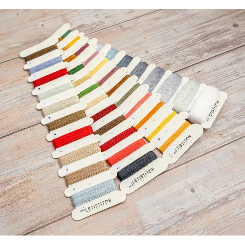 Cross stitch kit "Please stop here" 31 x 31 cm SLETIL9977