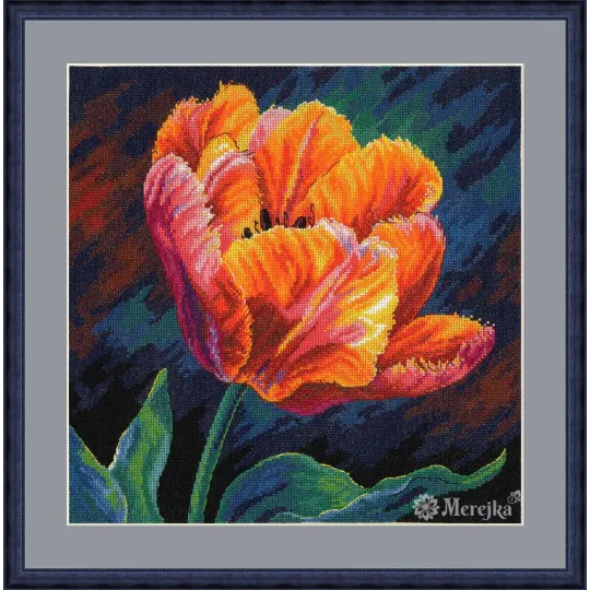 Kit point de croix "Éveil printanier. Fraîcheur" 27 x 27 cm SK302
