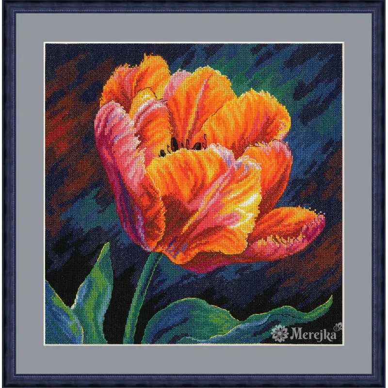 Kit point de croix "Éveil printanier. Fraîcheur" 27 x 27 cm SK302