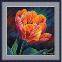 Kit point de croix "Éveil printanier. Fraîcheur" 27 x 27 cm SK302