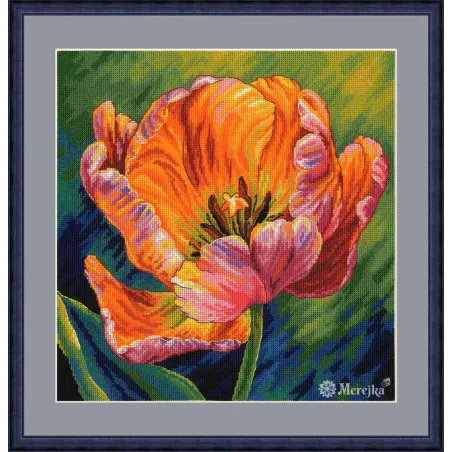 Siuvinėjimo kryželiu rinkinys "Pavasario prabudimas. Švytėjimas" 27 x 27 cm SK300